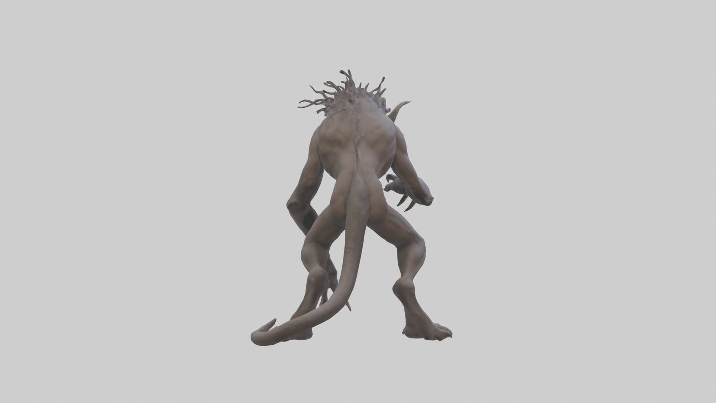 3D model Forsaken Beast model VR / AR / low-poly