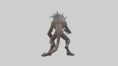 3D model Forsaken Beast model VR / AR / low-poly