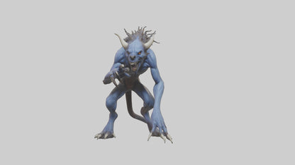 3D model Forsaken Beast model VR / AR / low-poly