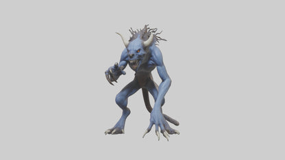 3D model Forsaken Beast model VR / AR / low-poly