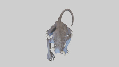 3D model Forsaken Beast model VR / AR / low-poly