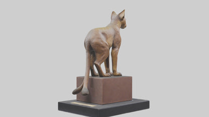 Fossa statue model 3D model