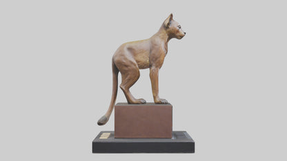 Fossa statue model 3D model