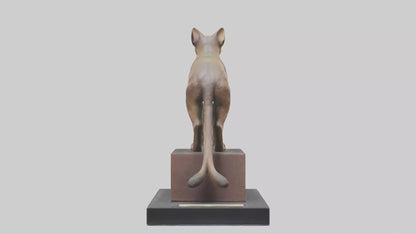 Fossa statue model 3D model