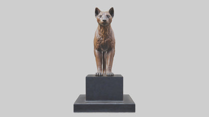 Fossa statue model 3D model