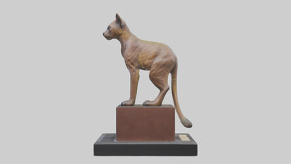 Fossa statue model 3D model