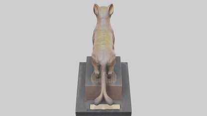Fossa statue model 3D model