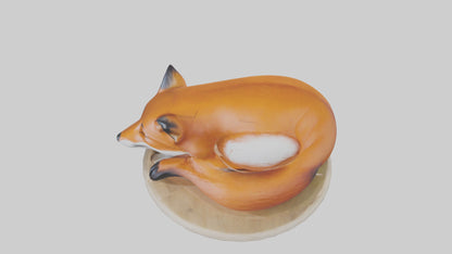 Fox sleeping model 3D model