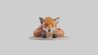 Fox sleeping model 3D model