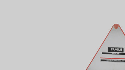 3D model Fragile Material Handling Danger Sign model VR / AR / low-poly