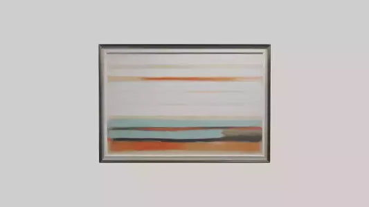 Framed Abstract Art 3D model