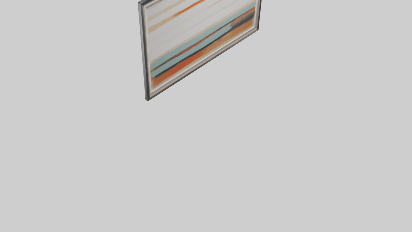 Framed Abstract Art 3D model