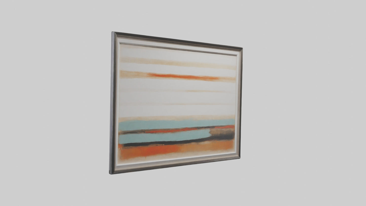 Framed Abstract Art 3D model