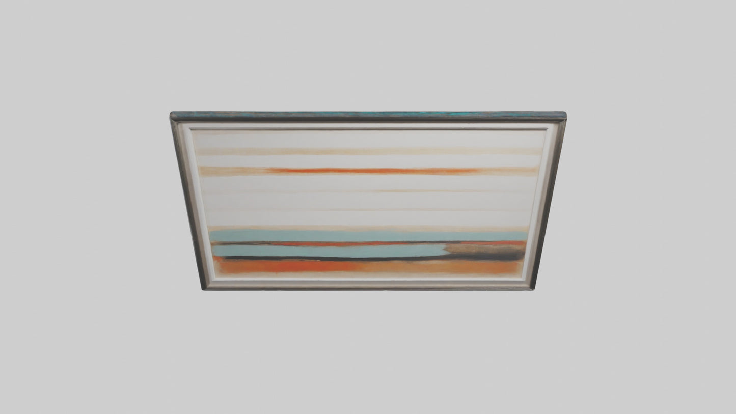 Framed Abstract Art 3D model