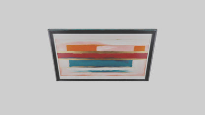 Framed Abstract Art 3D model