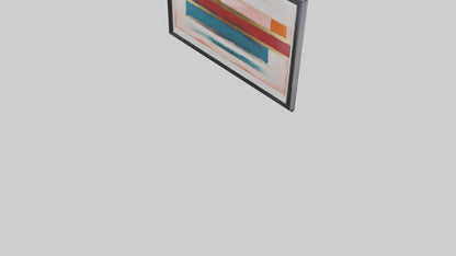 Framed Abstract Art 3D model