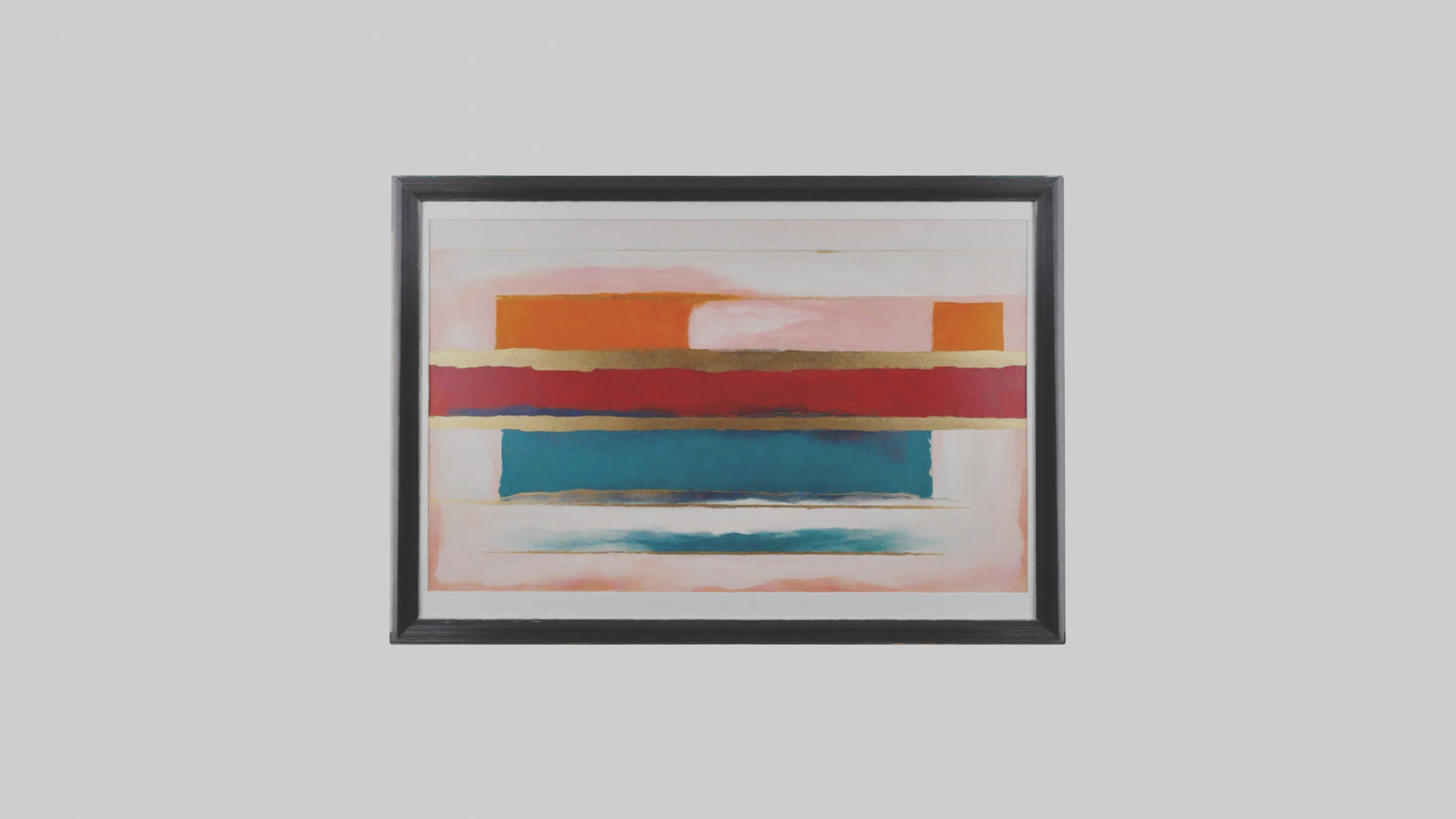 Framed Abstract Art 3D model