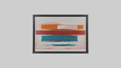 Framed Abstract Art 3D model