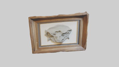 Framed artwork model 3D model