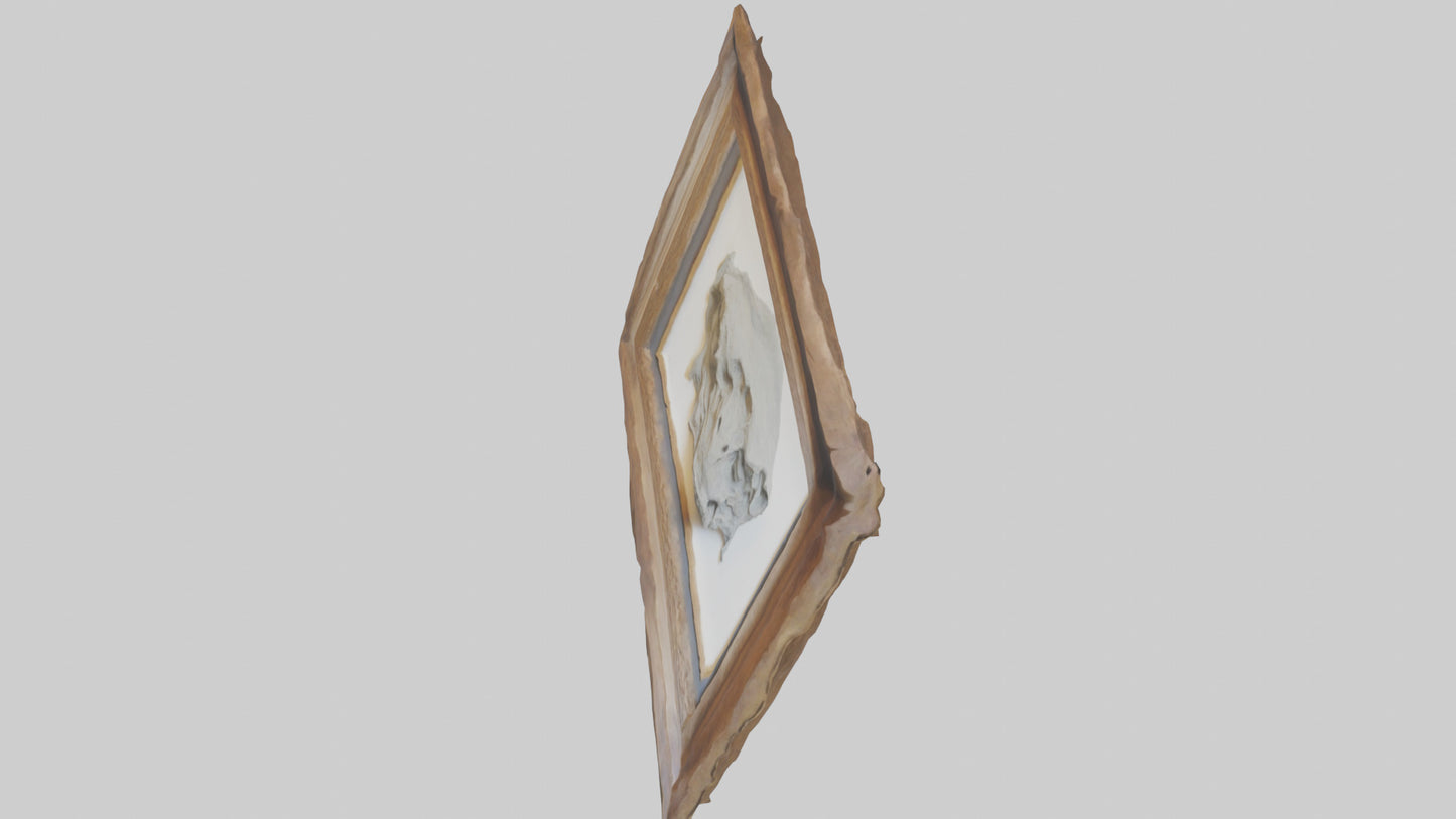 Framed artwork model 3D model