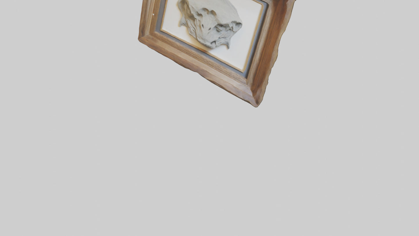 Framed artwork model 3D model