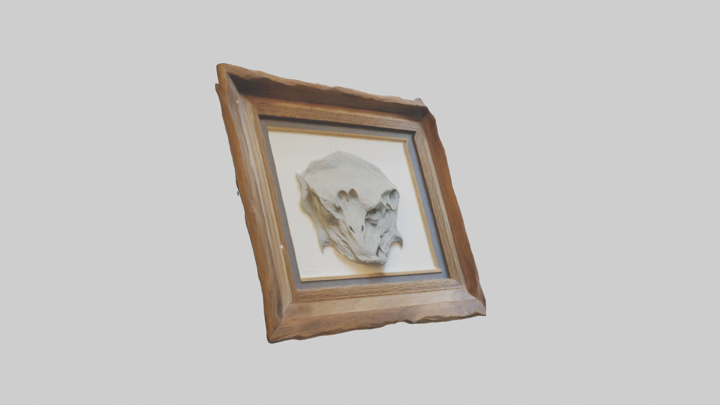 Framed artwork model 3D model