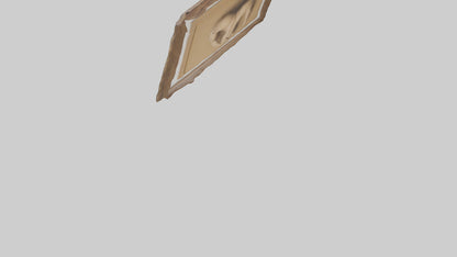 Framed artwork model 3D model