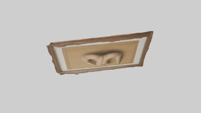 Framed artwork model 3D model