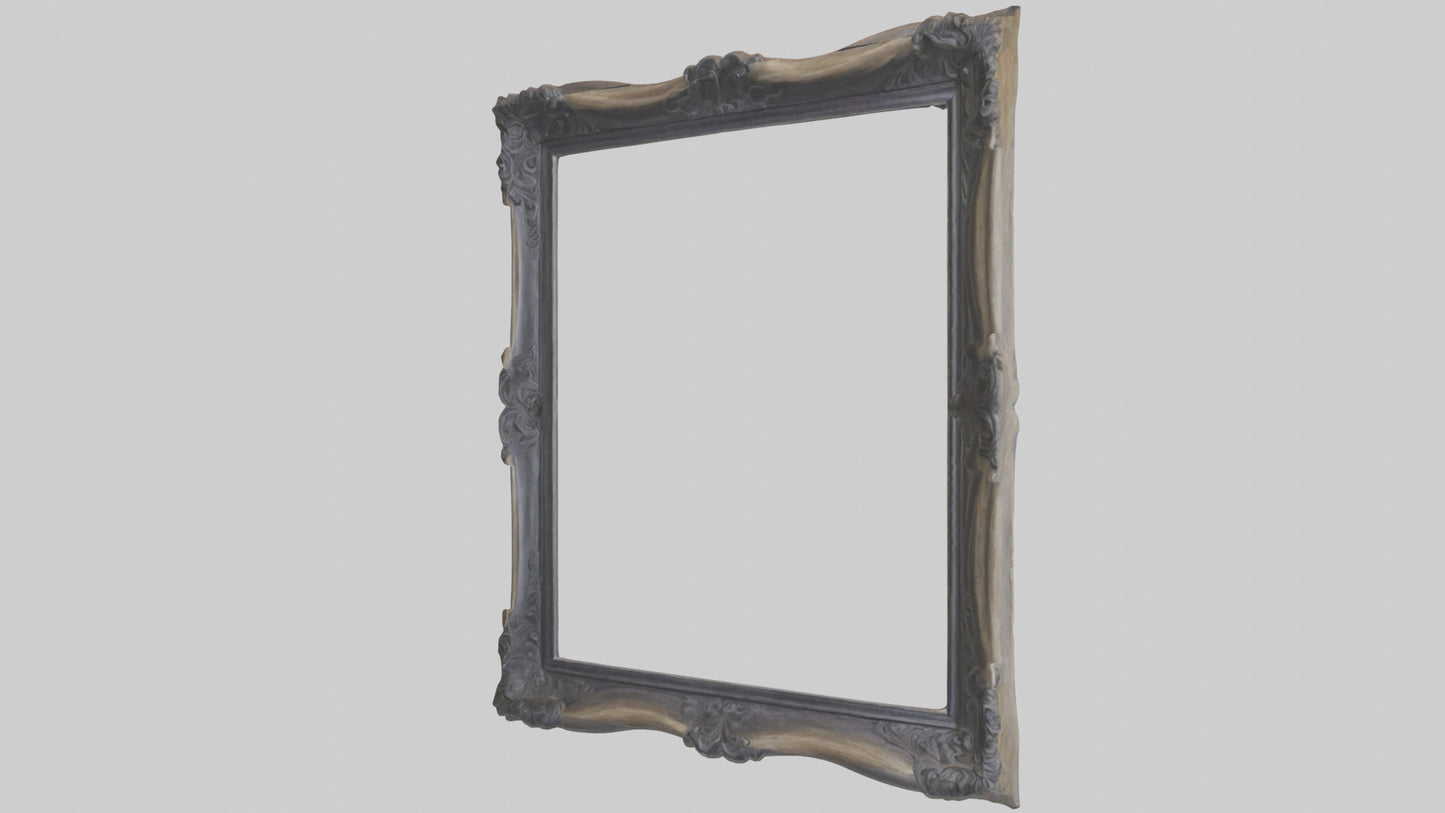 Framed Inspirational Quotes 3D model