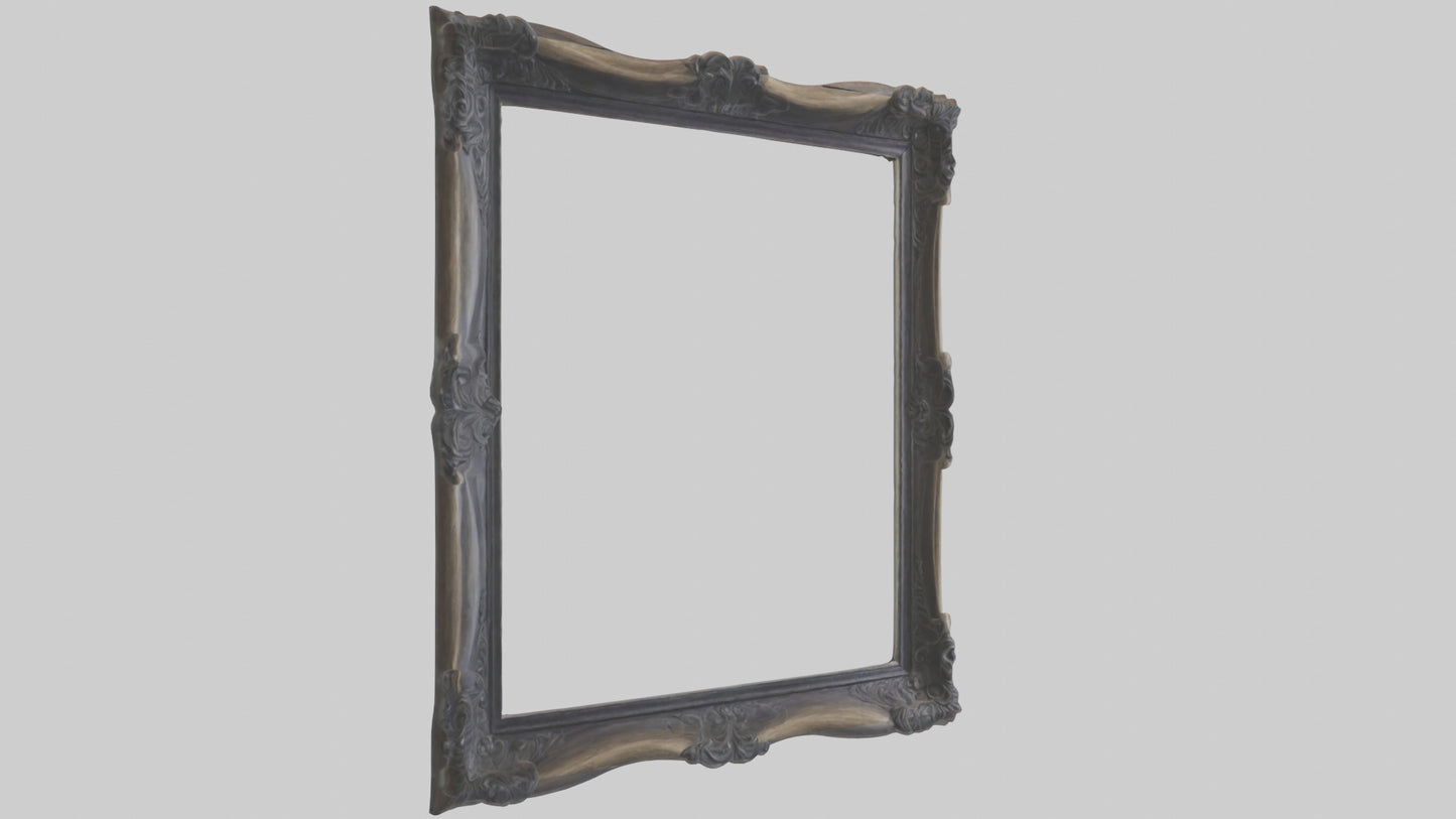 Framed Inspirational Quotes 3D model