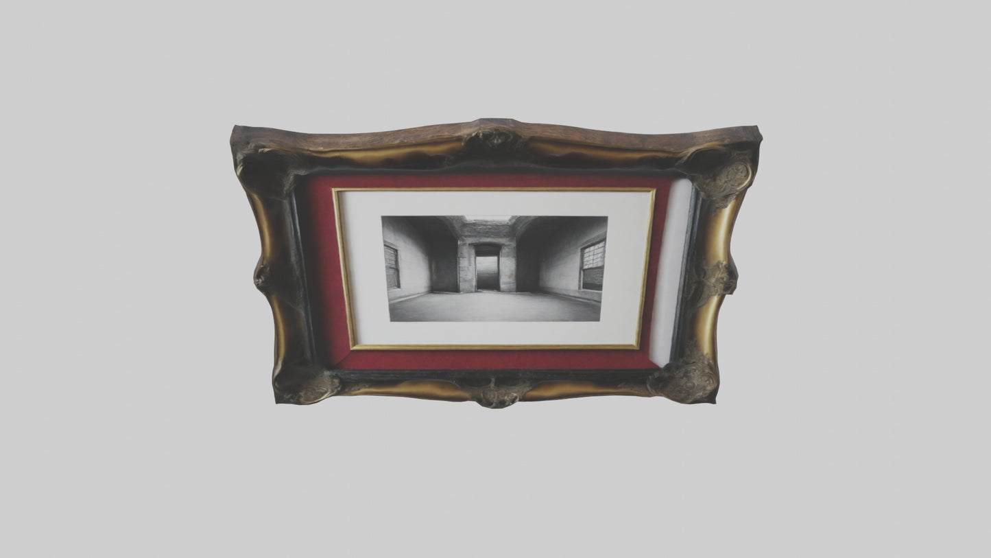 3D model Framed Photograph VR / AR / low-poly