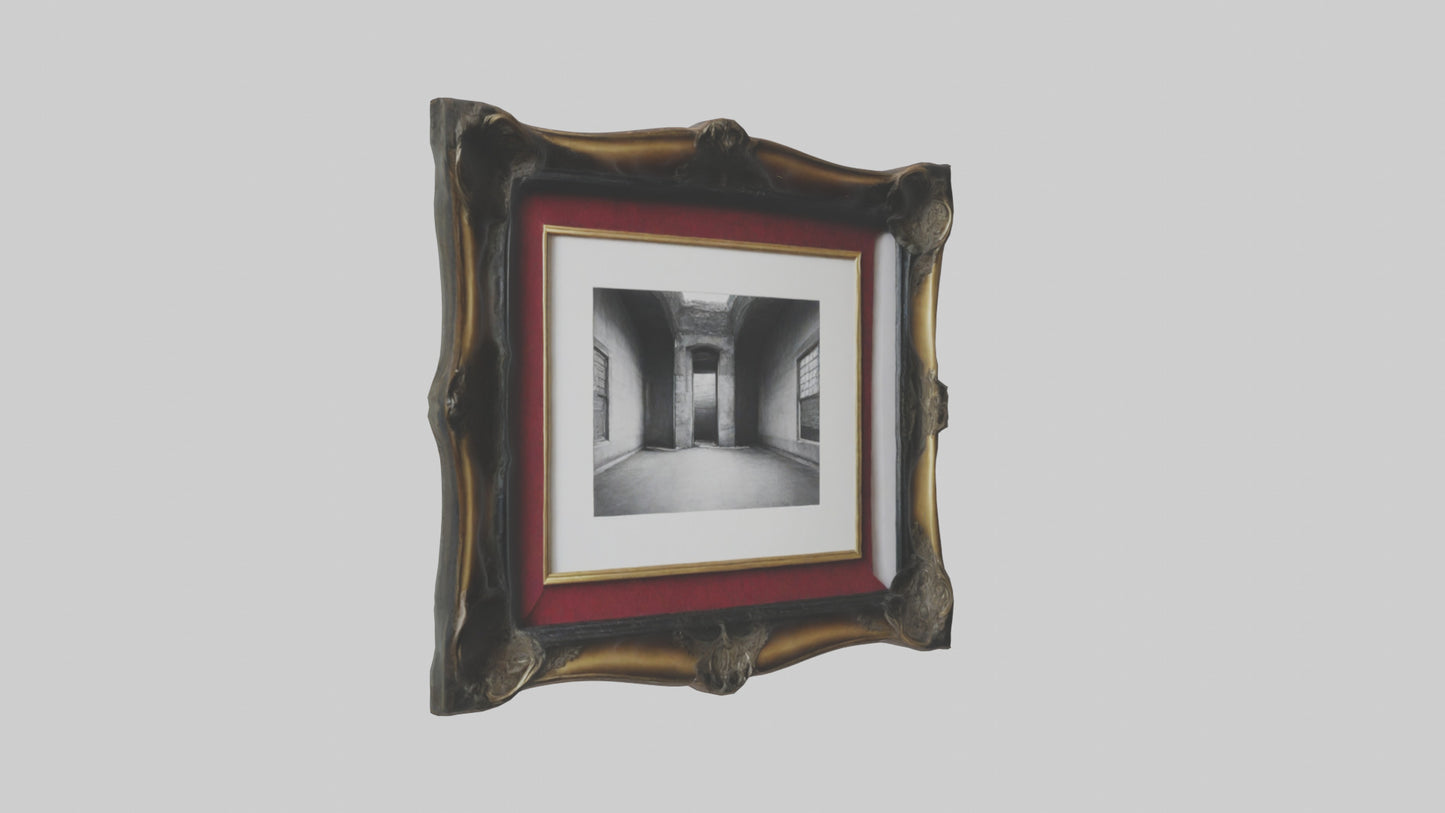 3D model Framed Photograph VR / AR / low-poly