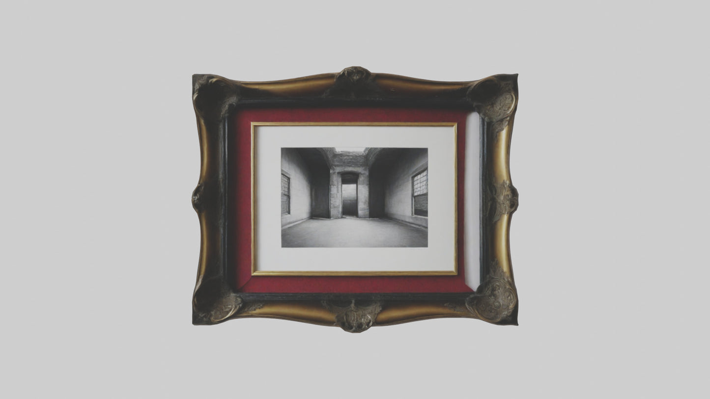 3D model Framed Photograph VR / AR / low-poly
