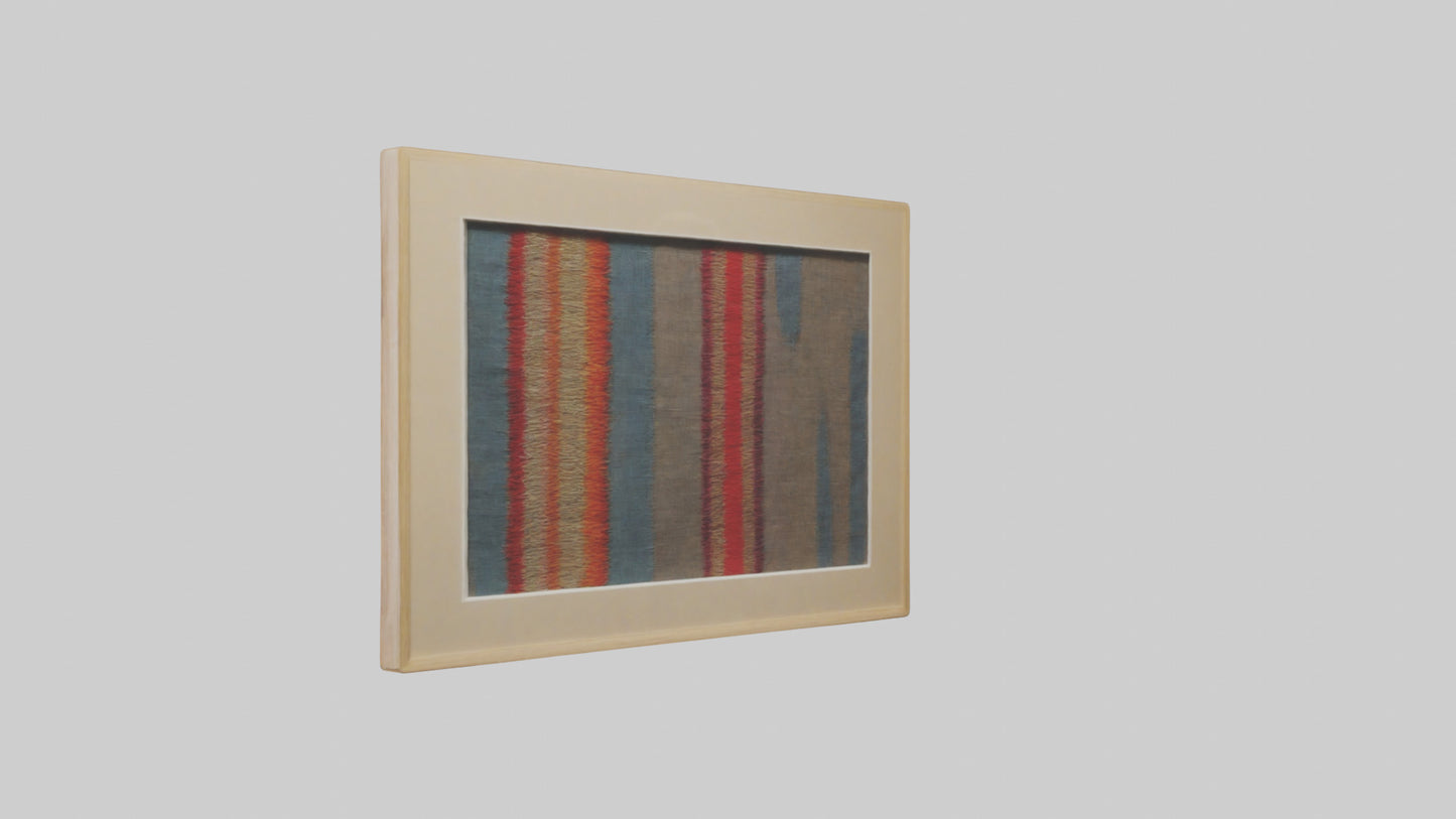 Framed Textile Art 3D model