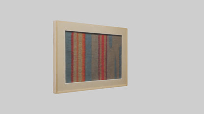 Framed Textile Art 3D model