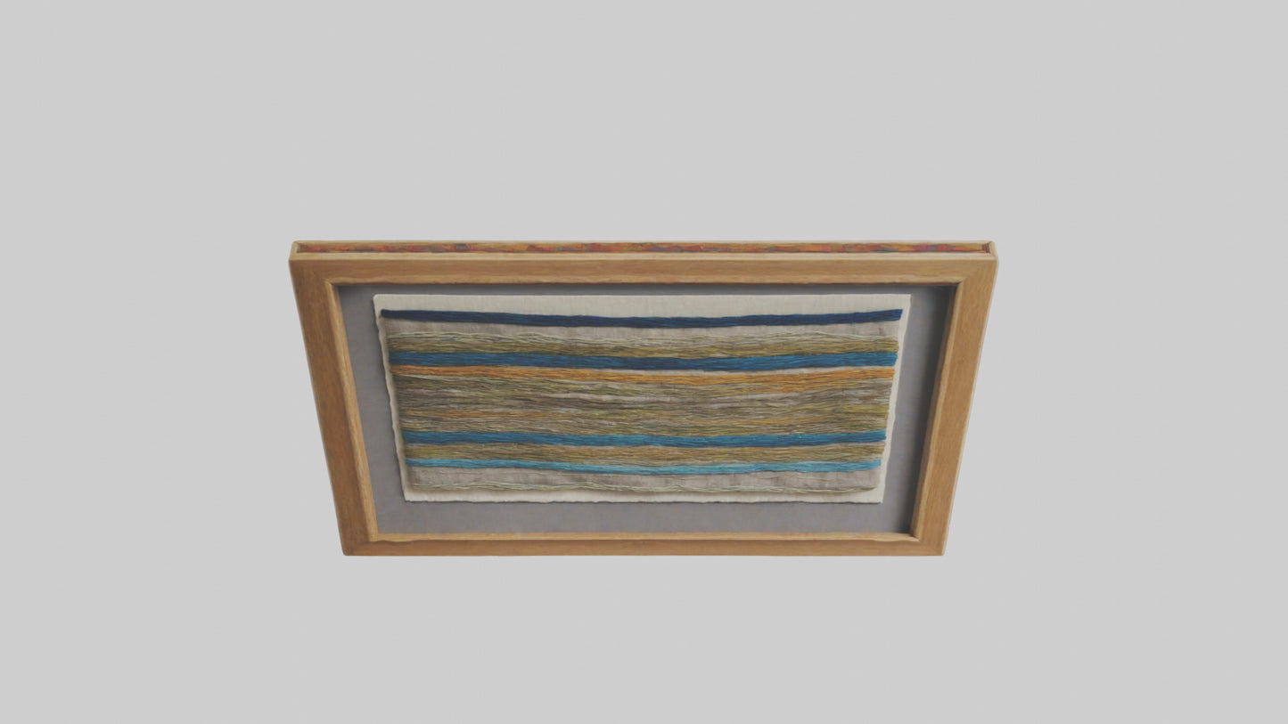Framed Textile Art 3D model