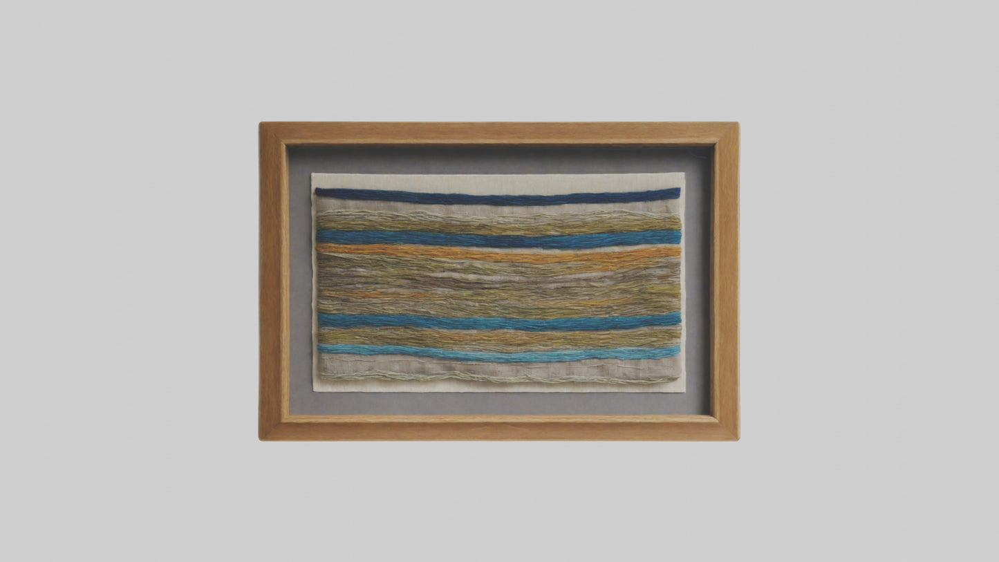 Framed Textile Art 3D model