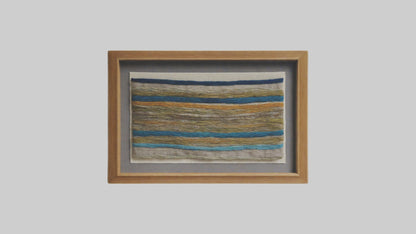 Framed Textile Art 3D model