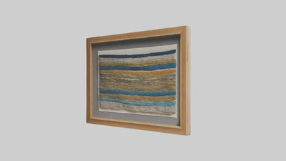 Framed Textile Art 3D model