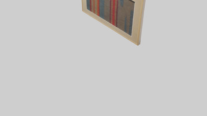 Framed Textile Art 3D model