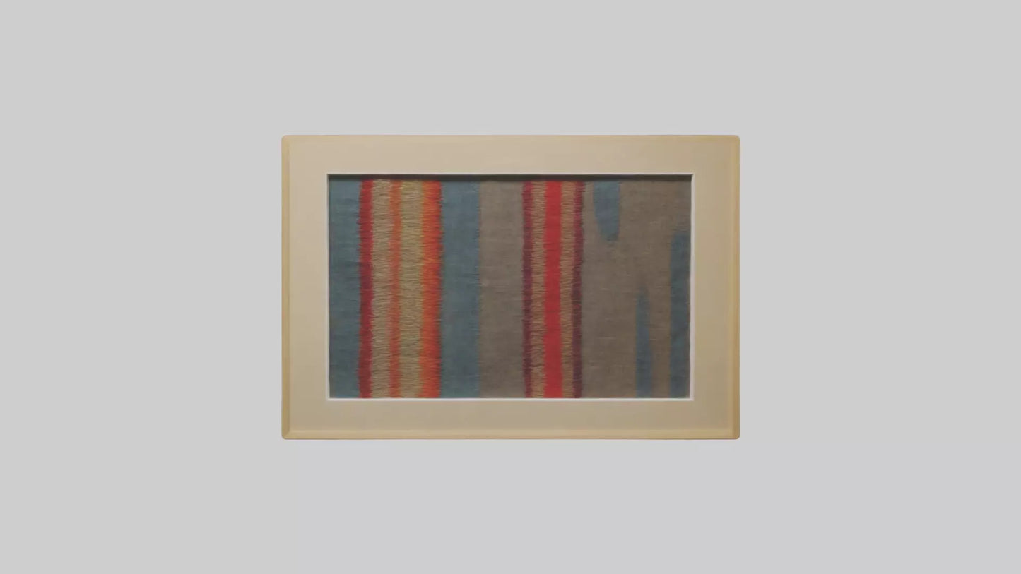 Framed Textile Art 3D model