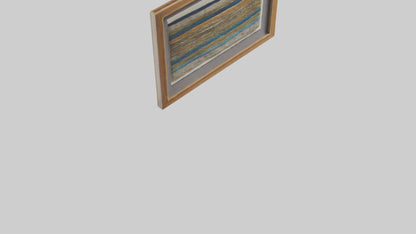Framed Textile Art 3D model