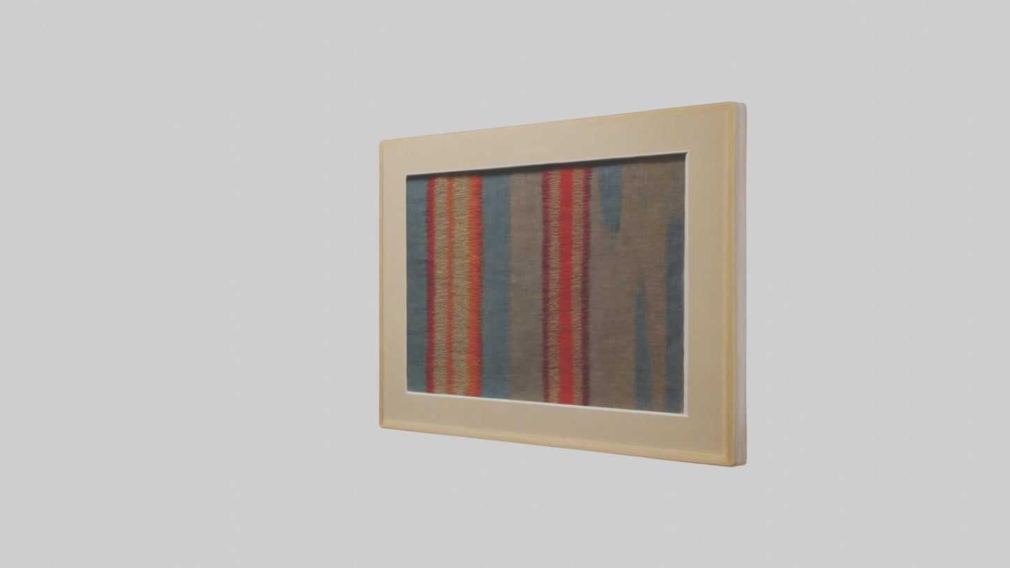 Framed Textile Art 3D model