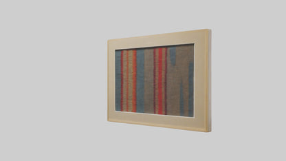 Framed Textile Art 3D model