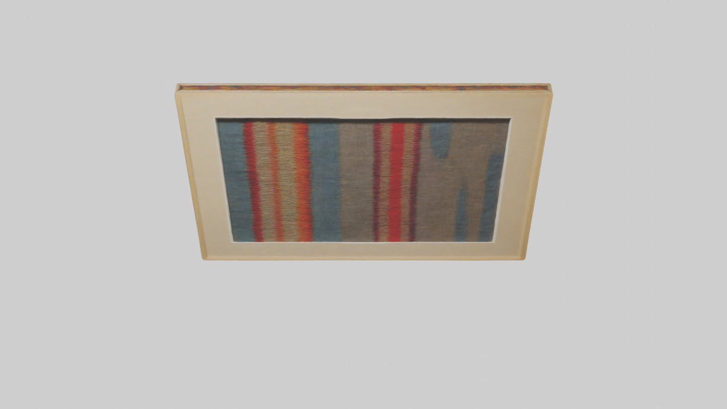 Framed Textile Art 3D model