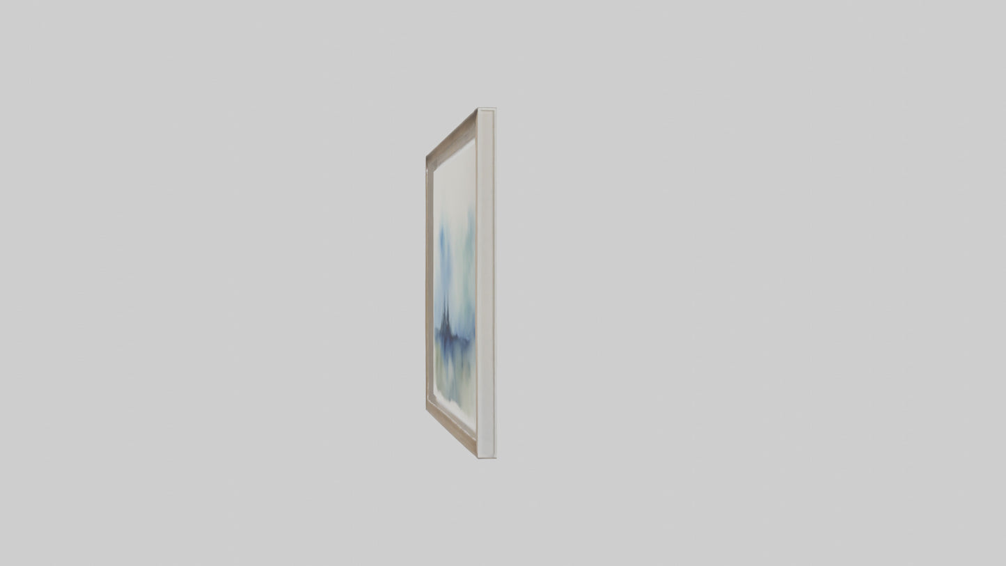 Framed Watercolor Art VR / AR / low-poly