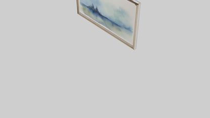 Framed Watercolor Art VR / AR / low-poly