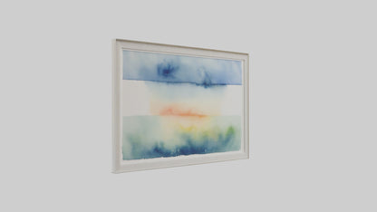 Framed Watercolor Art VR / AR / low-poly