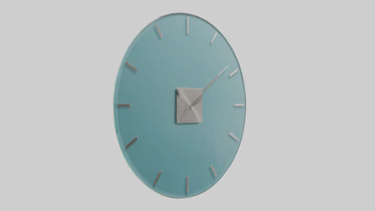 Frameless Glass Wall Clock model 3D model