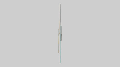 Frameless Glass Wall Clock model 3D model